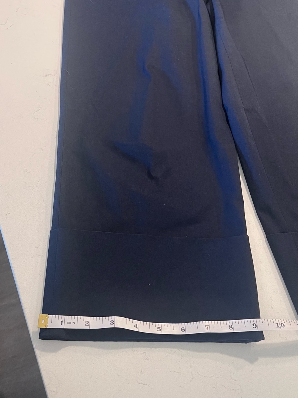 Boden Navy Cropped Dress Pants size 4 - Picture 2 of 9